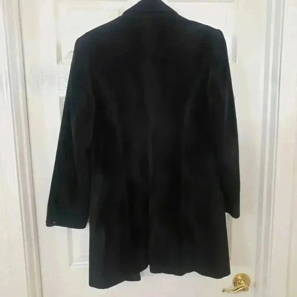 Mitsu London Vintage Black Velvet Coat - Picture 5 of 5